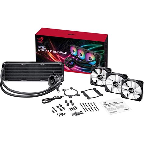 coolant ar tix 360|ASUS ROG Strix LC 360 RGB All.